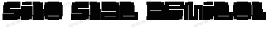Silo Slab Demibold Italic字体转换